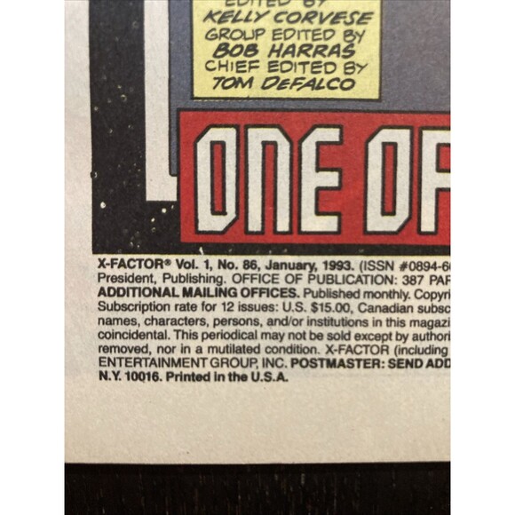 X-FACTOR: No. 84, 86, & 89. Includes 2 Trading Cards Marvel Comics (1992-93) - Picture 8 of 14